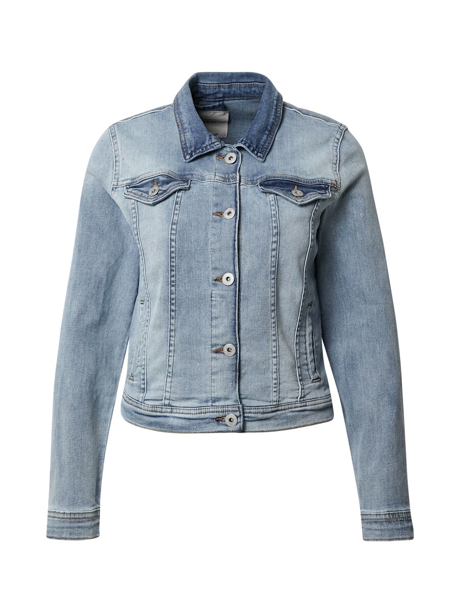 

Демисезонная куртка ICHI STAMPE, Blue denim