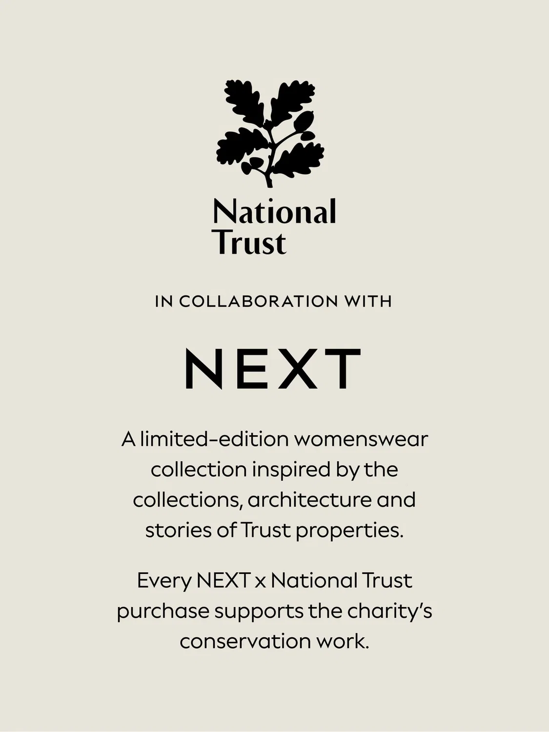 Юбка миди с вышивкой, ракушечный принт, National Trust X Next, экрю/розовый — фото 3