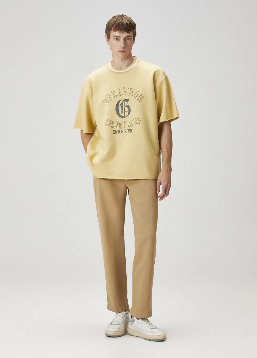 Свитшот Golden Goose, желтый — фото 3