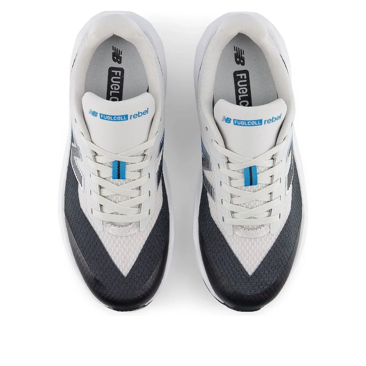 Детские кроссовки с сетчатым верхом FuelCell Rebel Lace 'Grey Matter Black Altitude' New Balance, Grey Matter / Black / Altitude — фото 3