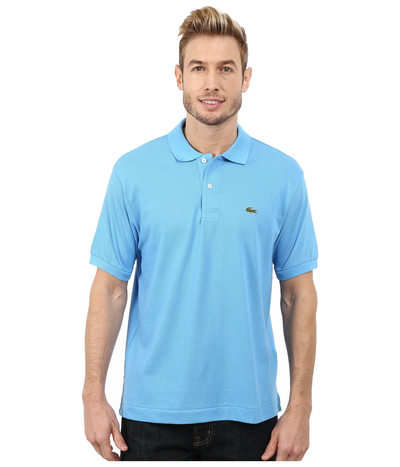 Мужское поло L1212 Lacoste, Argentine Blue