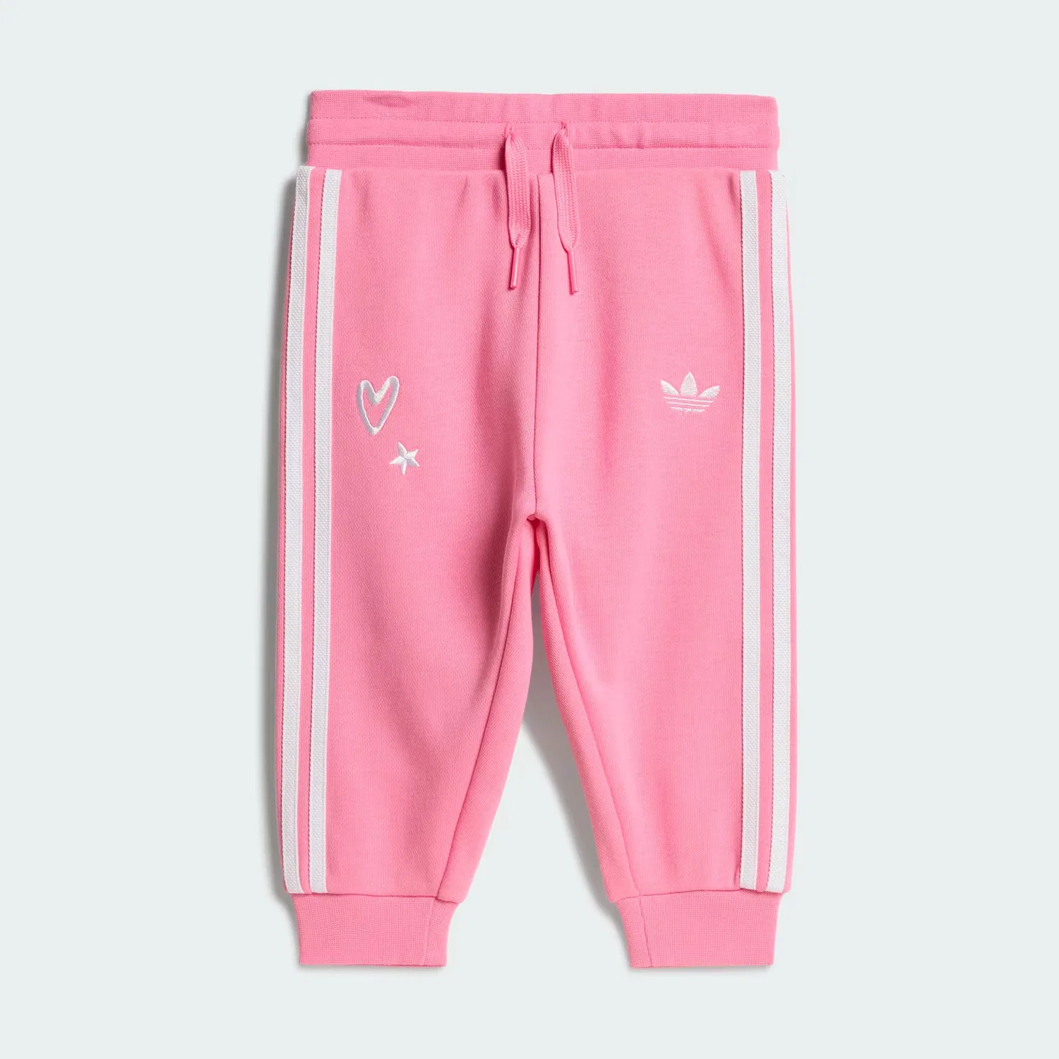 Детский комплект из топа и брюк свободного кроя Care Bears Loose Crew Set Adidas Originals, Bliss Pink — фото 4