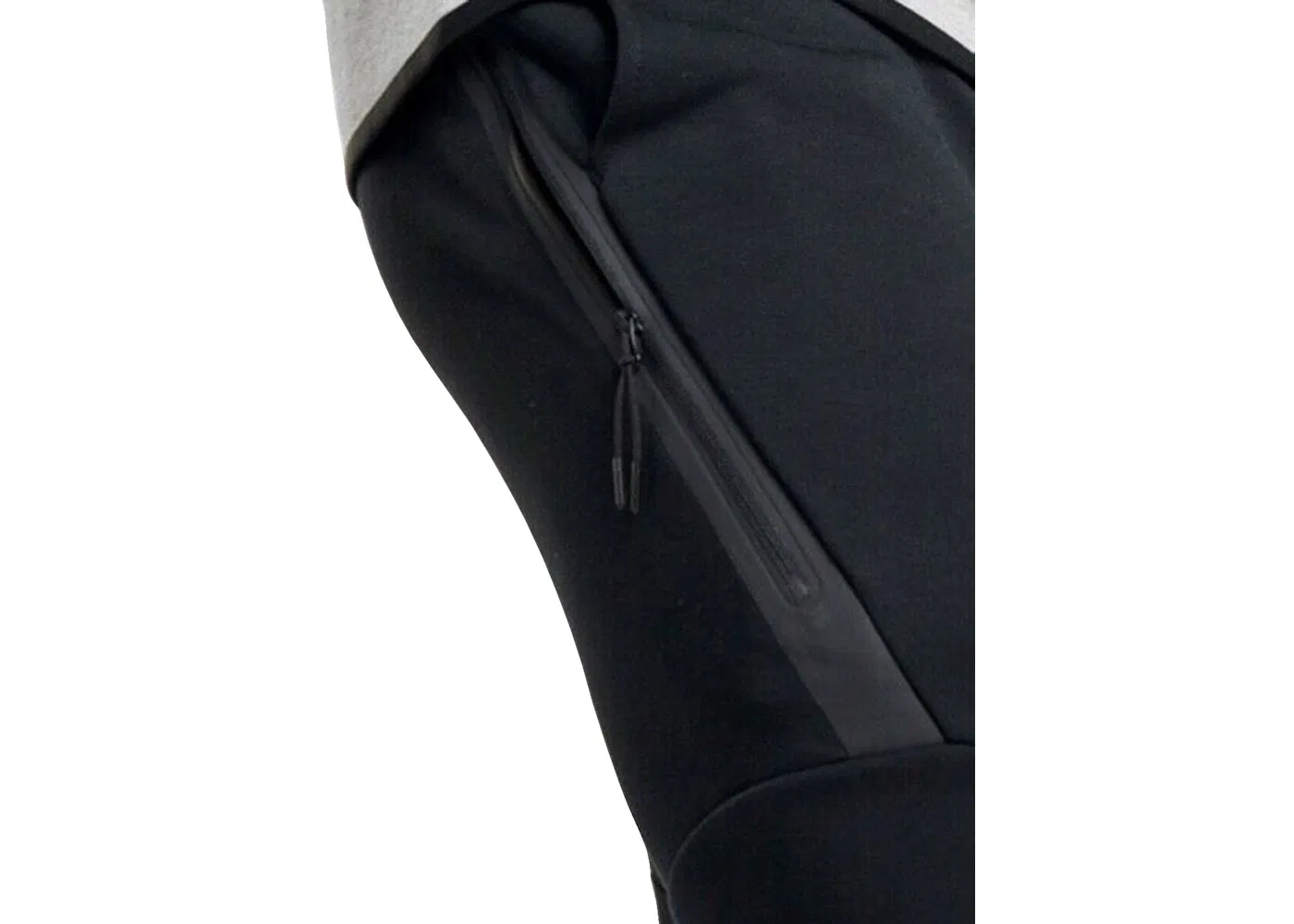 Мужские брюки из флиса с зауженным кроем Pant Nike, Black/Black — фото 2
