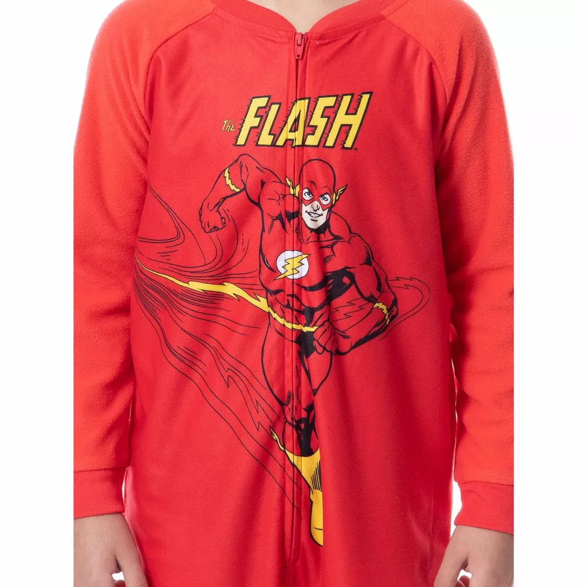 Детский комбинезон-пижама для мальчиков с принтом DC Comics The Flash INTIMO, Red — фото 3