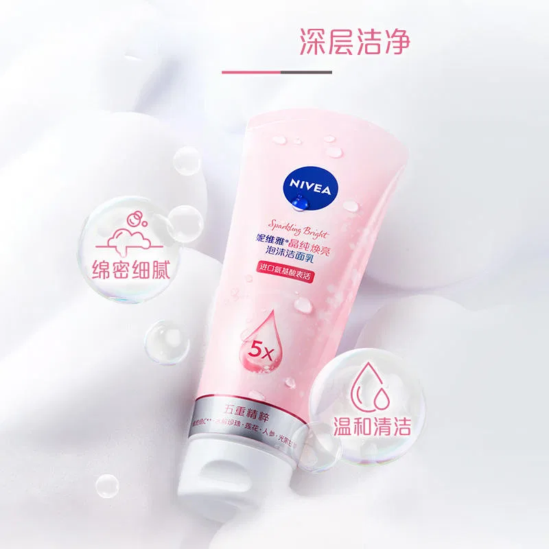 Пенка для умывания осветляющая NIVEA Crystal Pure Radiance, 150 мл — фото 3