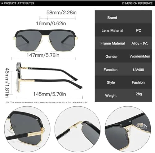 

Мужские солнцезащитные очки в стиле ретро 2027 с градиентным переходом цвета и защитой от УФ-излучения UV400, женские солнцезащитные очки MTZJH, Black Gray