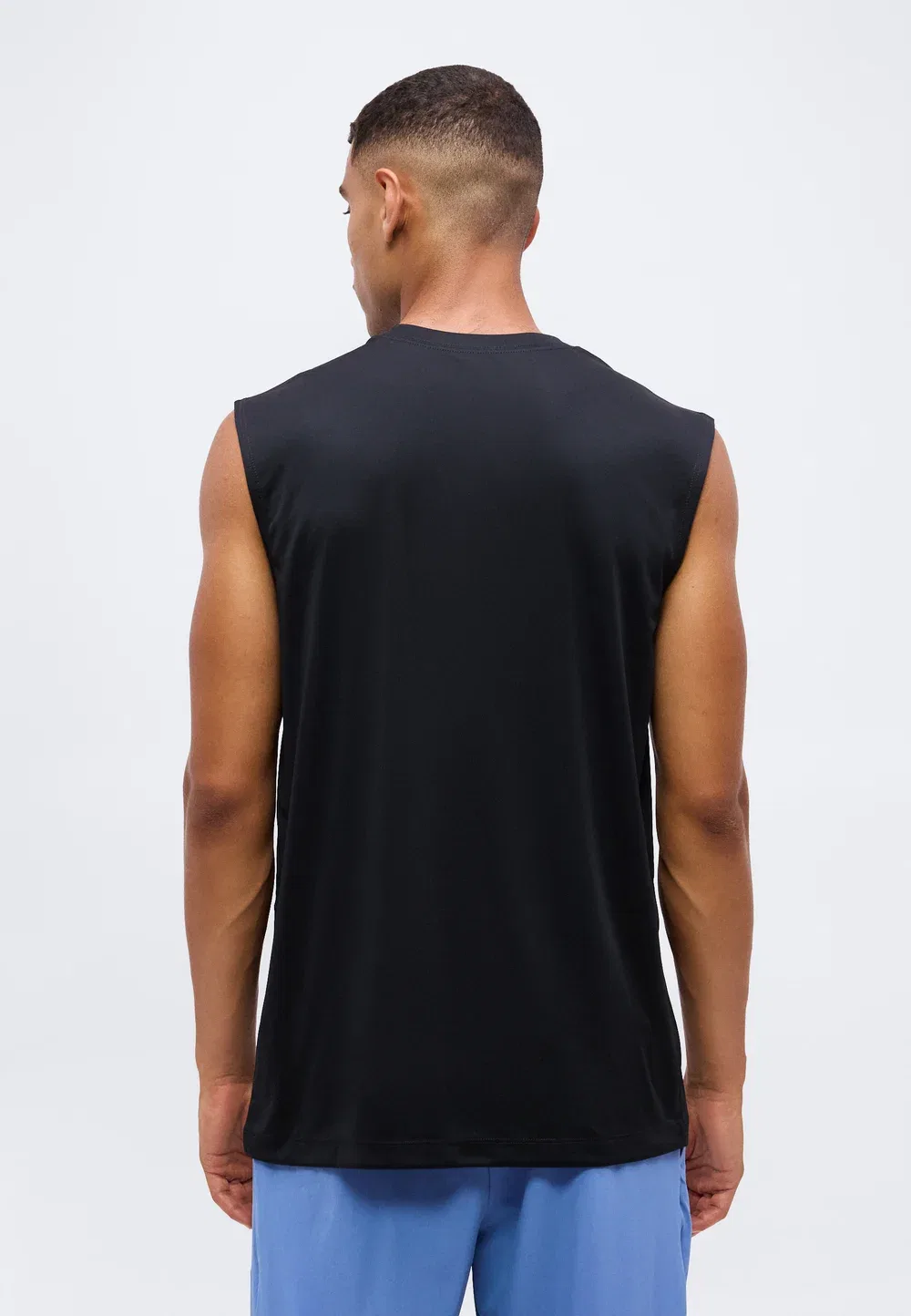 Tee flex - top Nike Performance, Black/Matte Silver-Coloured — фото 3