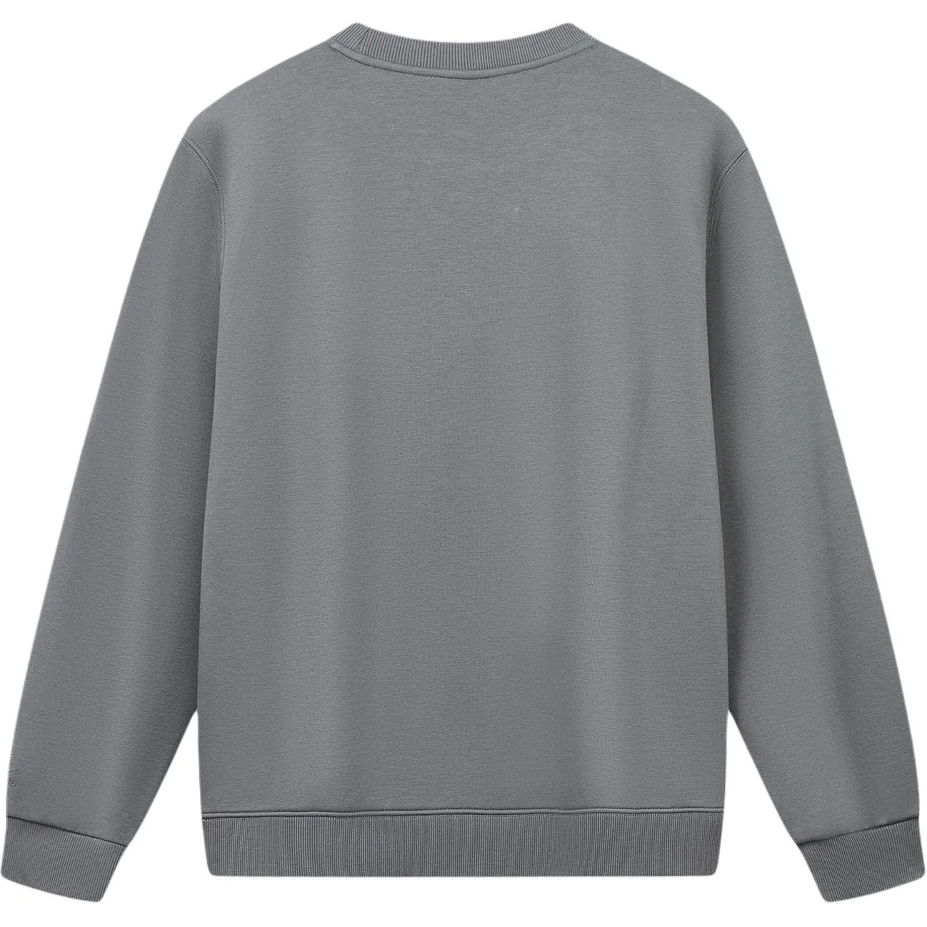 Детский свитшот с круглым вырезом Elegant Gray Li-Ning, Серый — фото 3