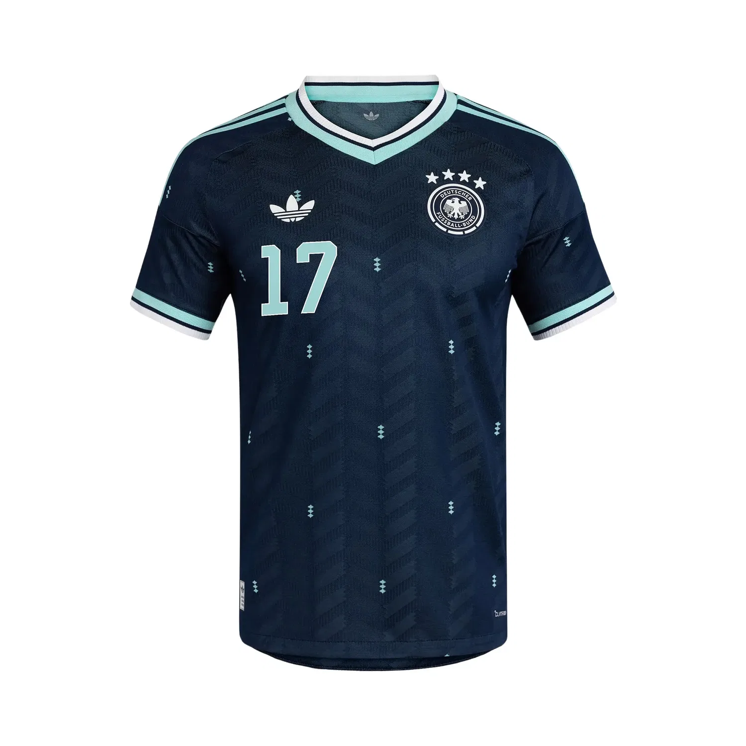 Оригинальная выездная футболка Adidas сборной Германии №26, синий