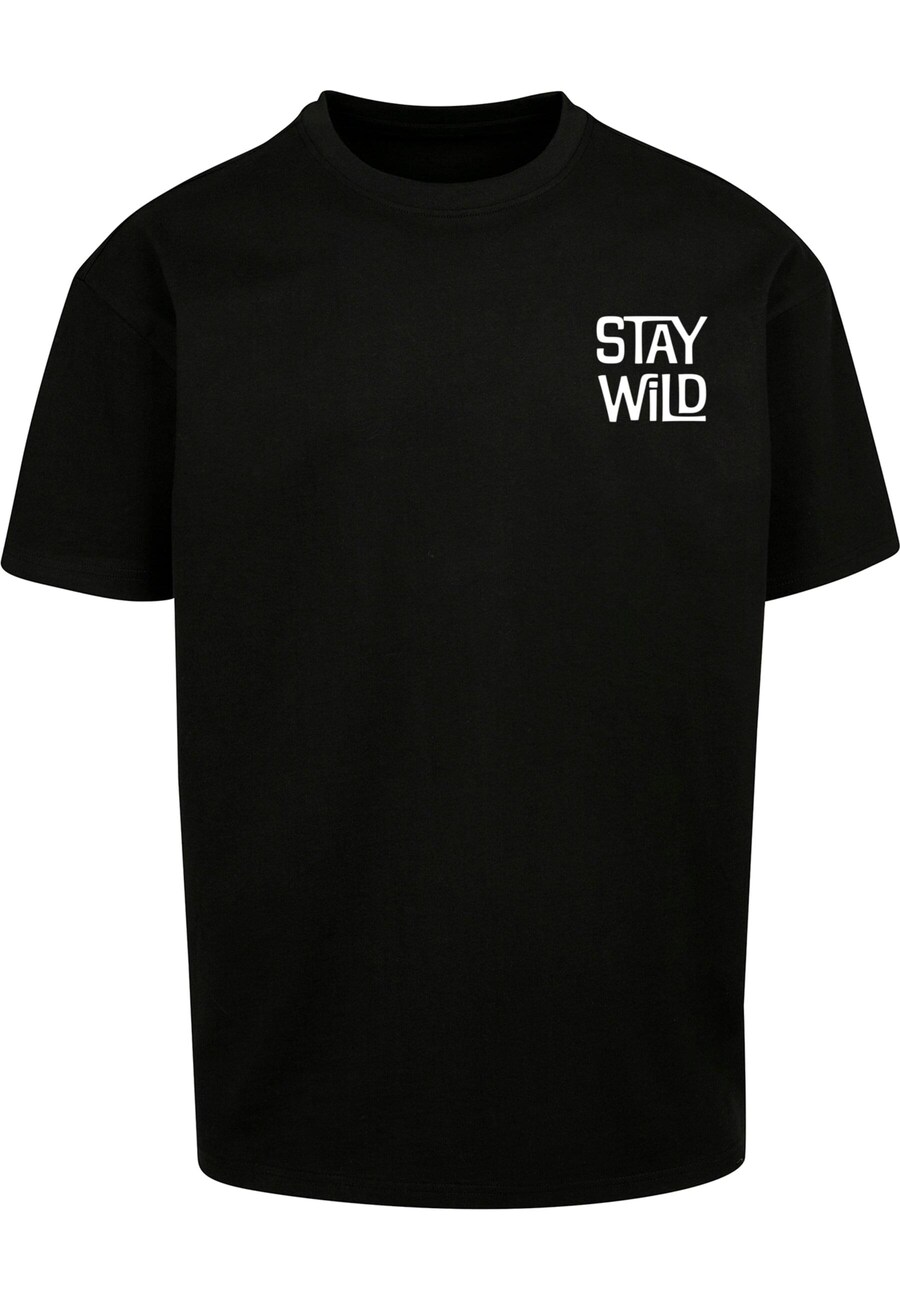 

Рубашка Merchcode Stay Wild, черный