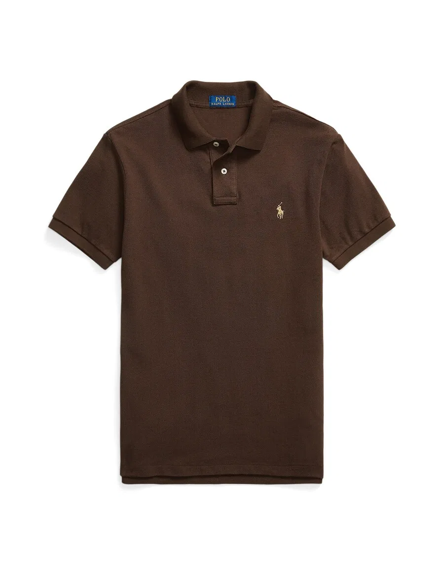 Футболка Polo Ralph Lauren стандартного кроя, коричневая
