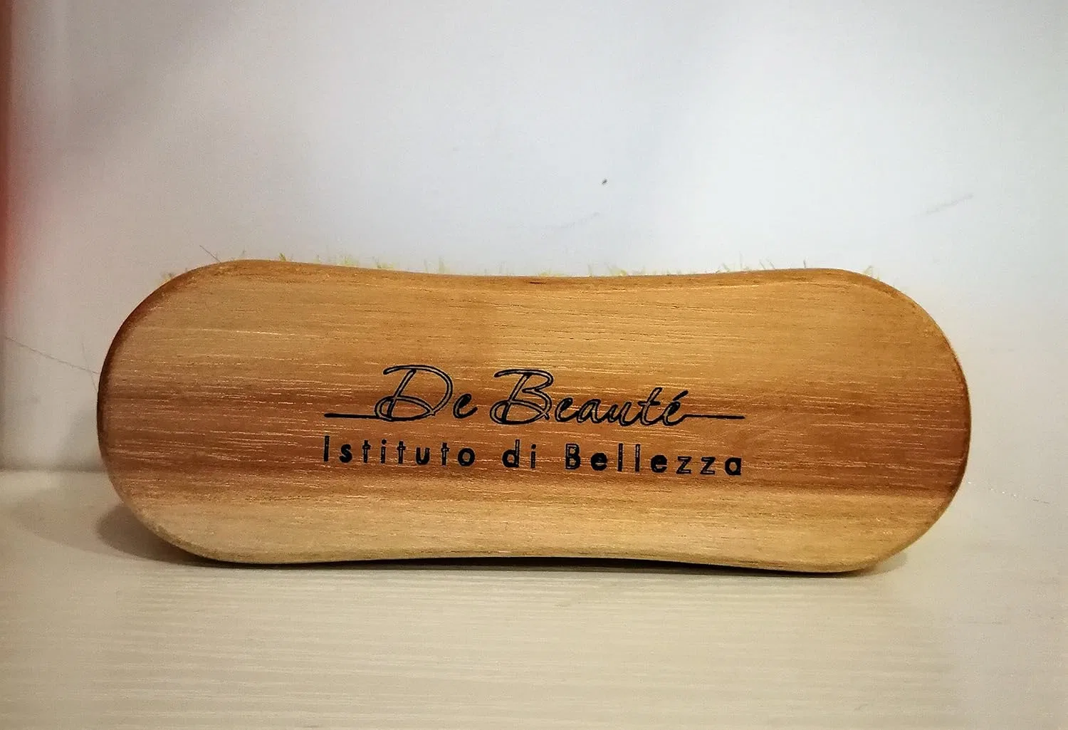 Щетка для тела с медной щетиной, De Beauté Istituto di Bellezza, 15x5 см, 40 г — фото 2