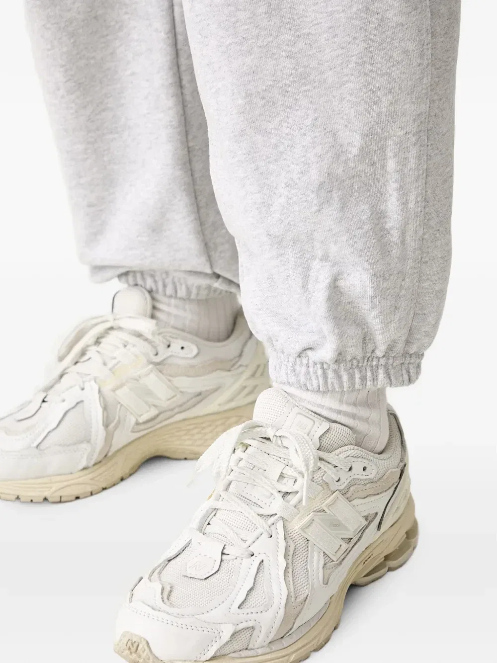 Спортивные брюки с эластичным поясом Adidas, серый — фото 4