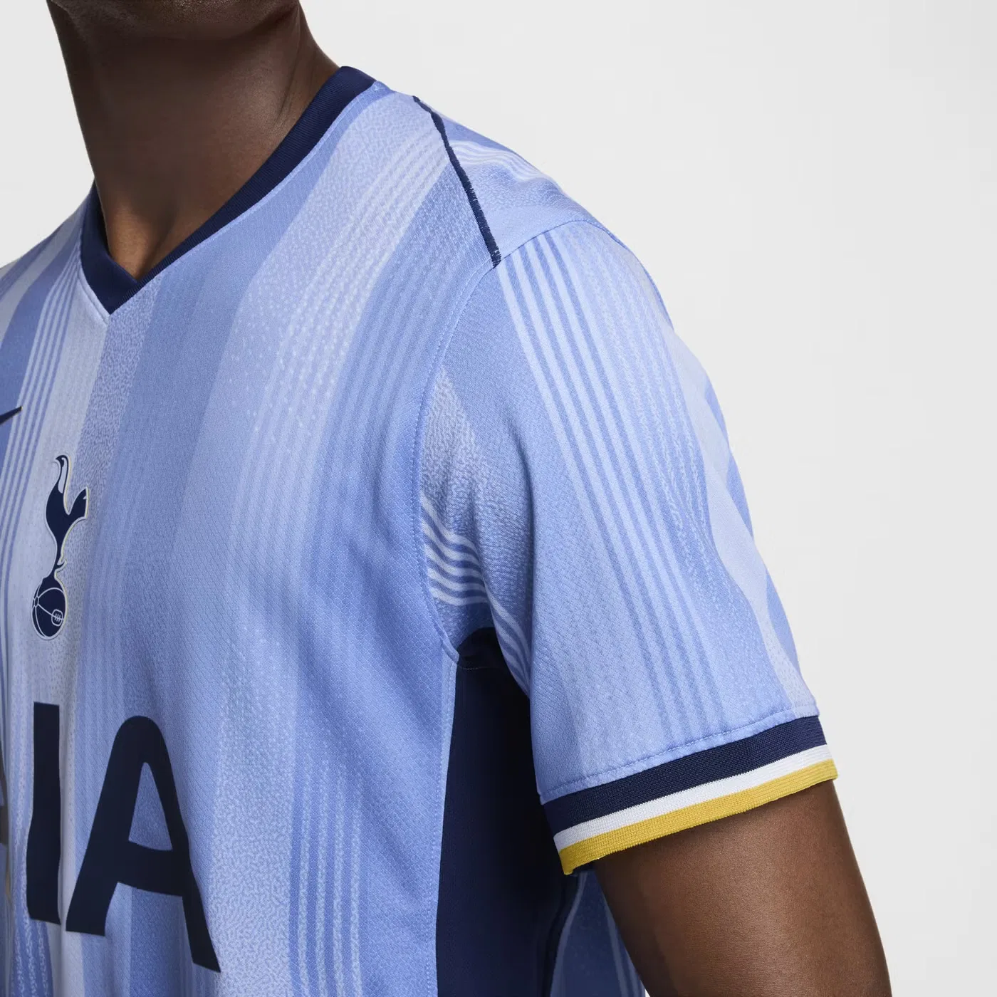 Футбольная футболка с технологией Dri-FIT Tottenham Hotspur 2024/25 Stadium Away Nike, синяя — фото 3