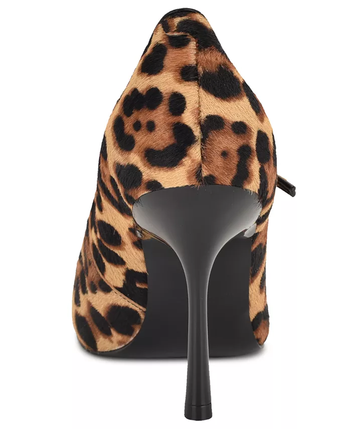 Женские туфли-лодочки Jinnie Mary Jane на шпильке Nine West, коричневый — фото 3