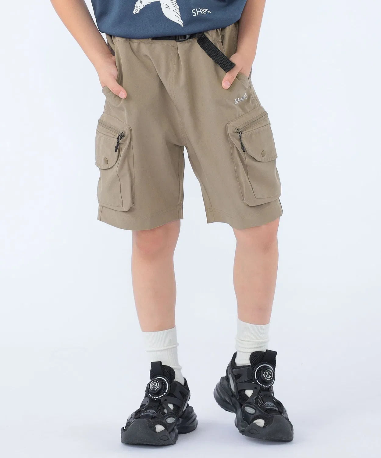 Детские шорты с UV-защитой и охлаждающим эффектом, модель Function SHIPS, Beige — фото 2