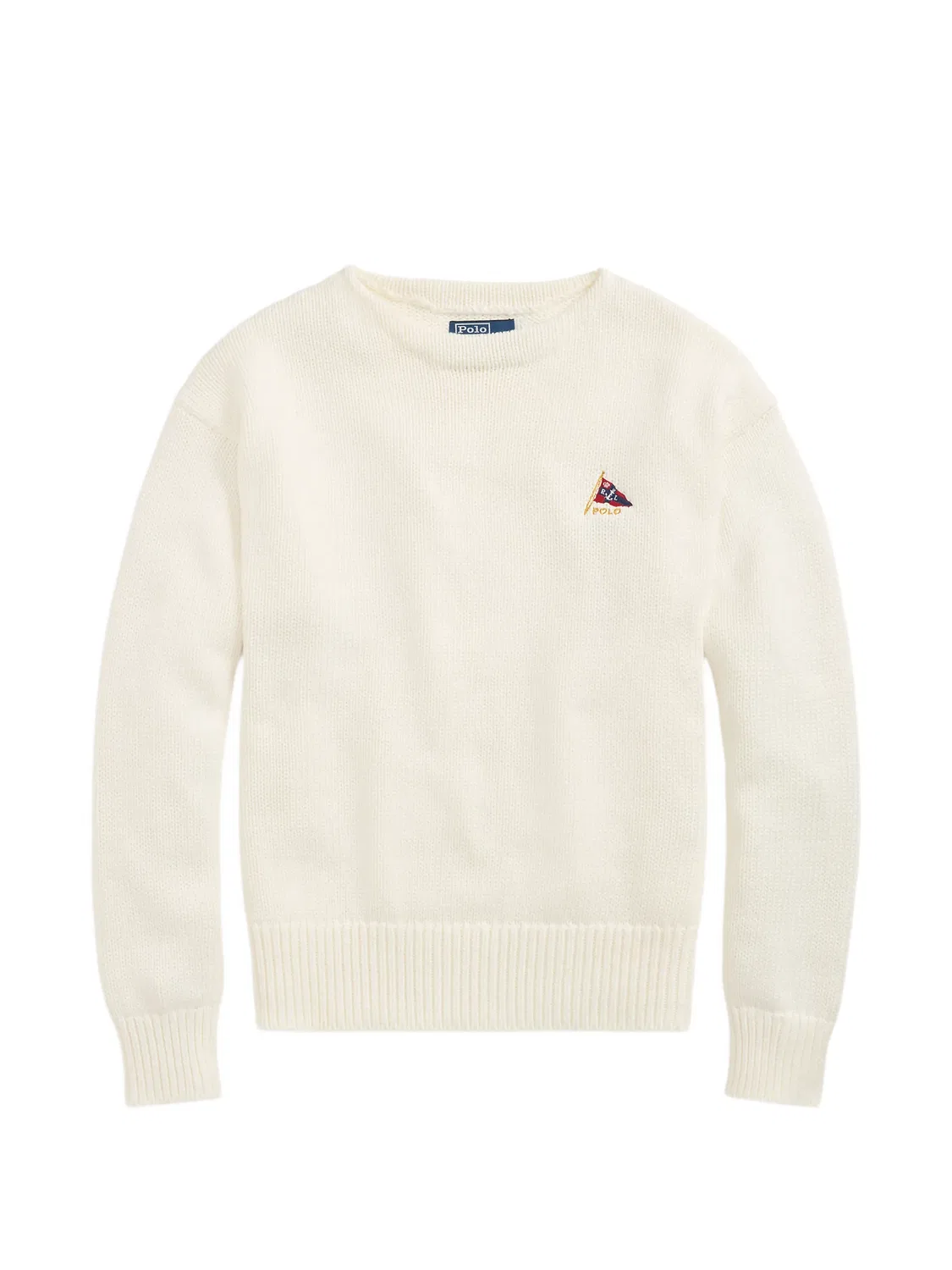 Вязаный свитер нейтральных оттенков Polo Ralph Lauren, нейтральные