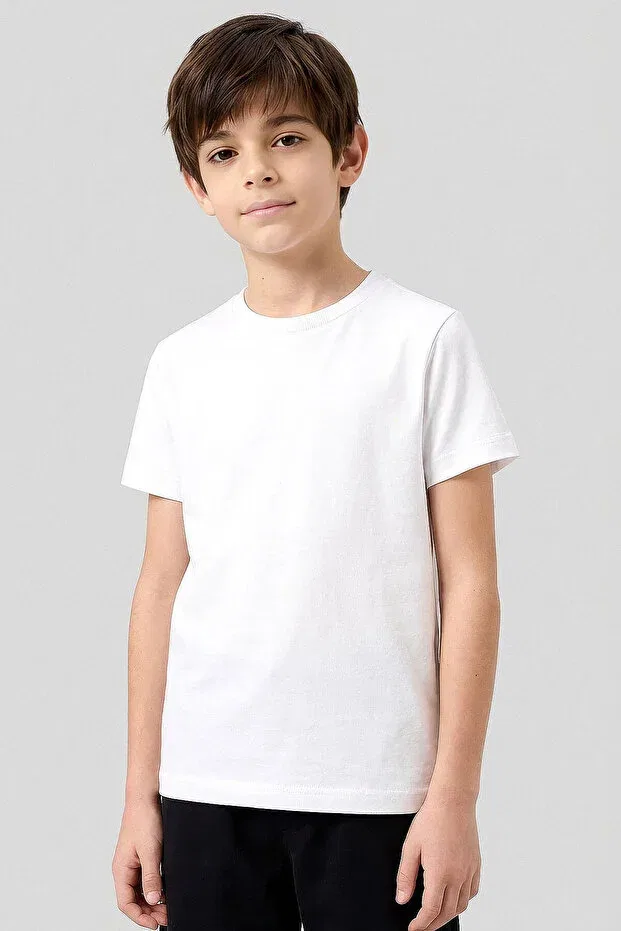 Детский комплект футболок с коротким рукавом Tommy Life, Black-White-Navy Blue — фото 4