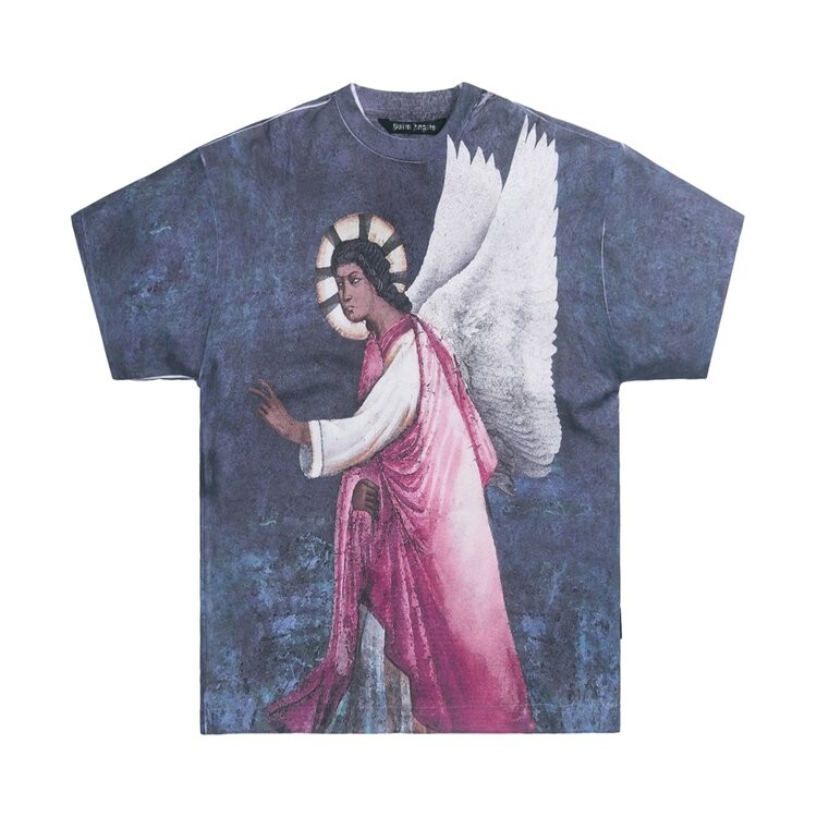 

Футболка Palm Angels Angel Loose Tee 'White/Multicolor', белый