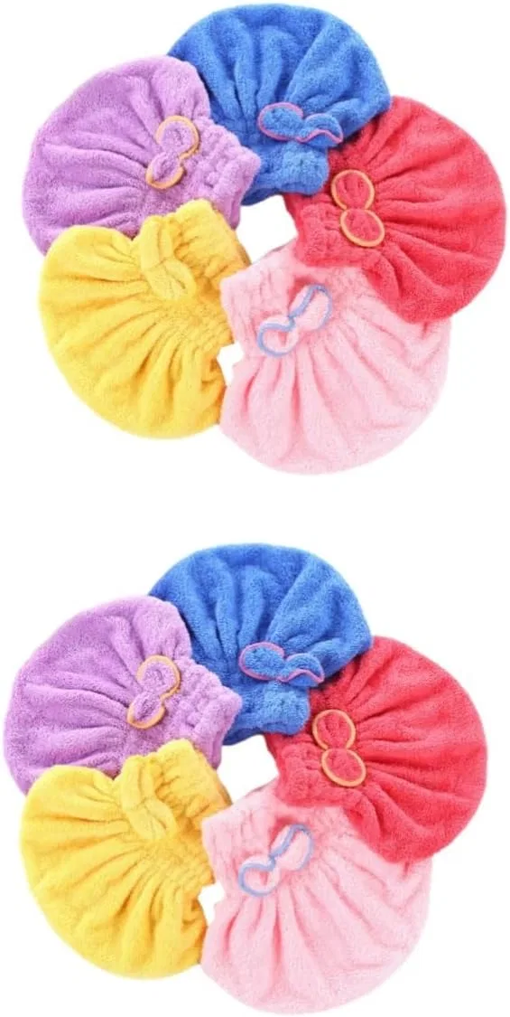 Шапочка для душа Fleece, 2 шт, Minkissy