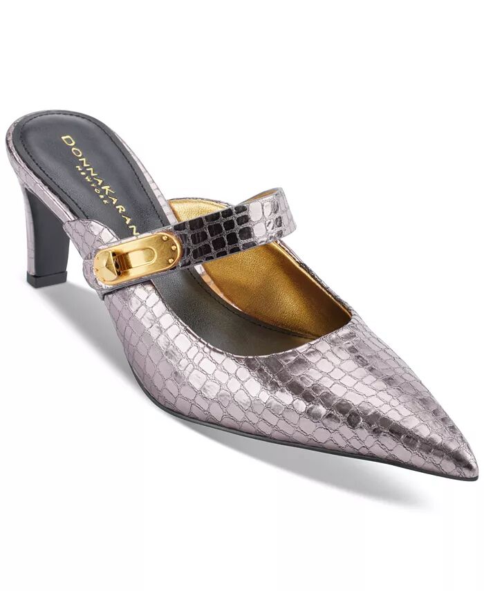 Женские туфли-лодочки Thompson Mule Donna Karan New York, серый