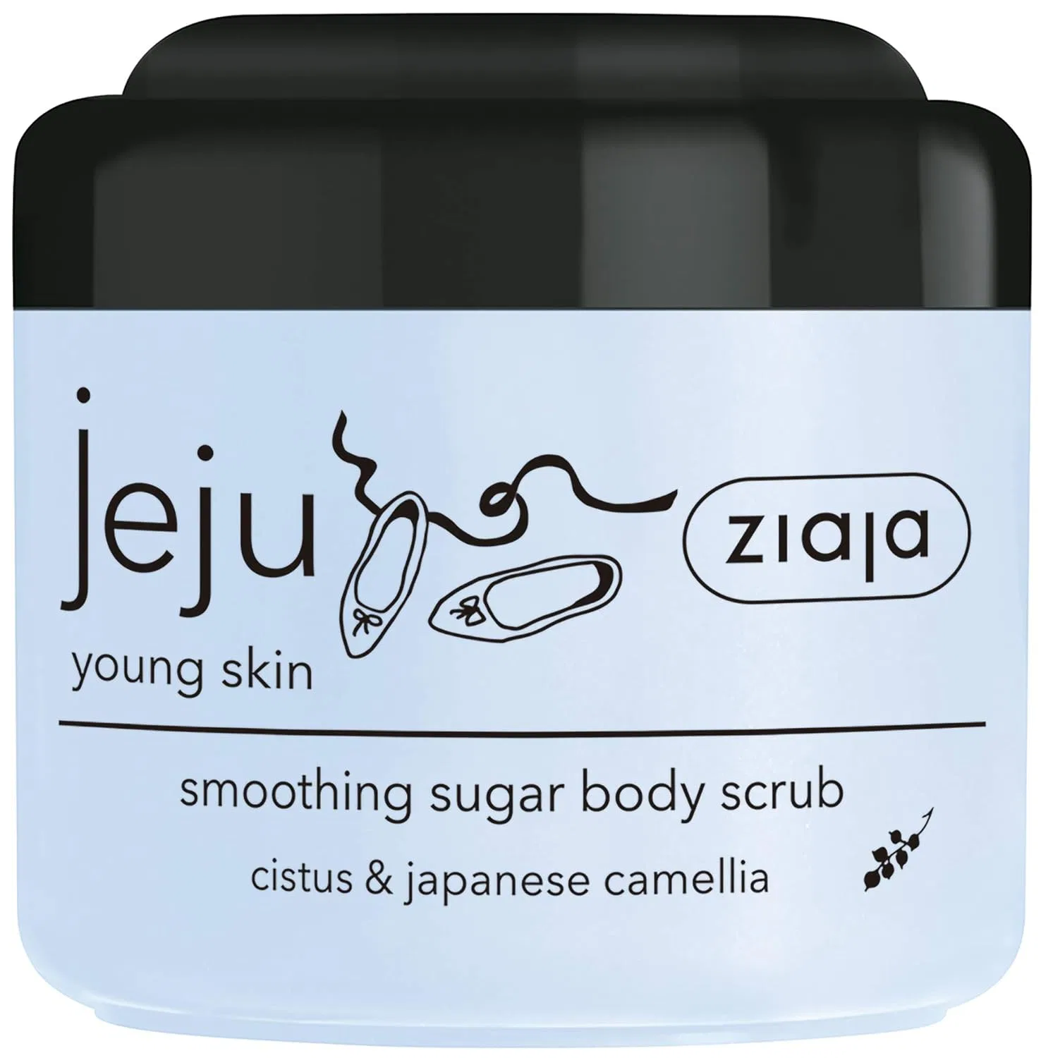 Скраб для тела Black Sugar Ziaja, 200 мл
