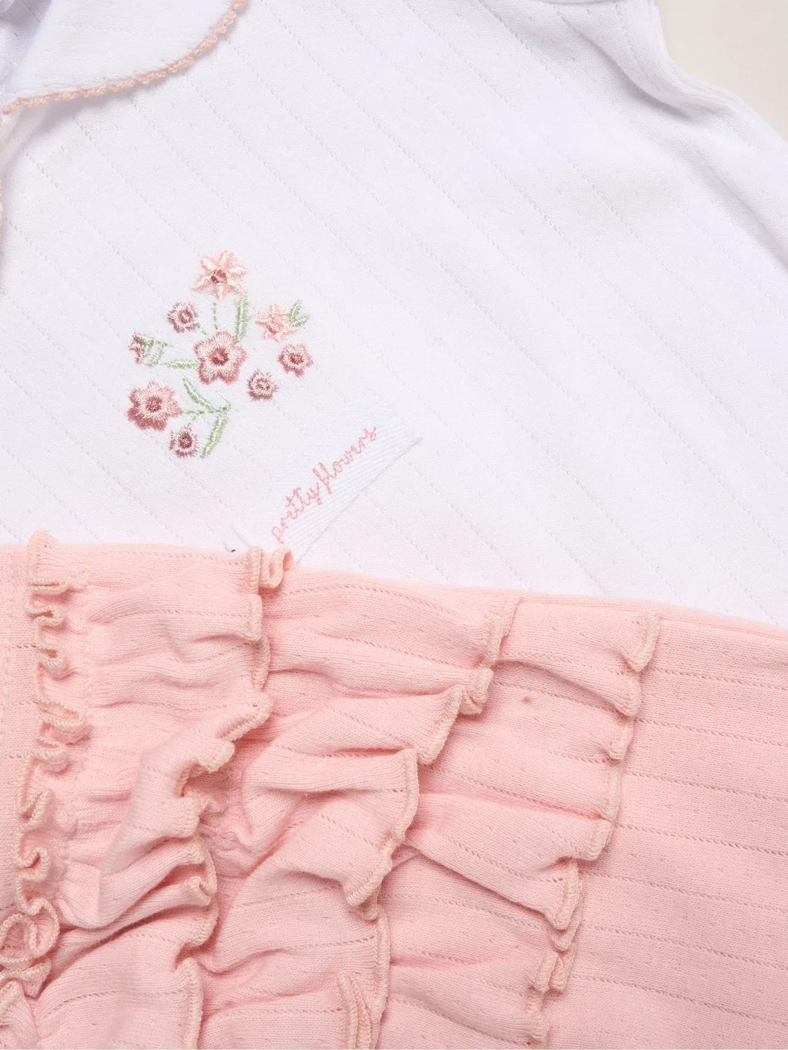 Комплект одежды для новорожденных, Teddy Print Rock-A-Bye Baby Boutique, розовый — фото 4