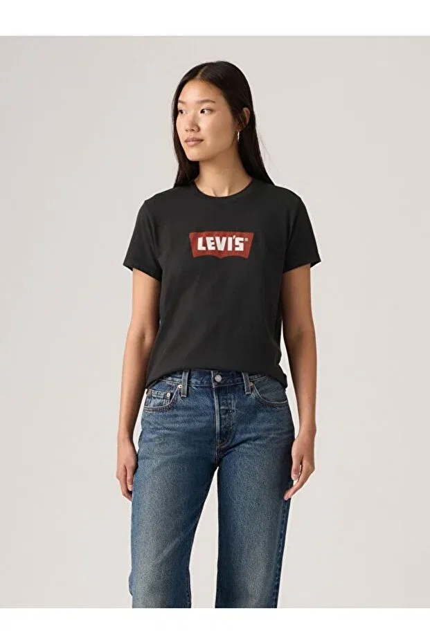 Женская футболка с принтом Graphic Favorite T-Shirt Levi'S, Black
