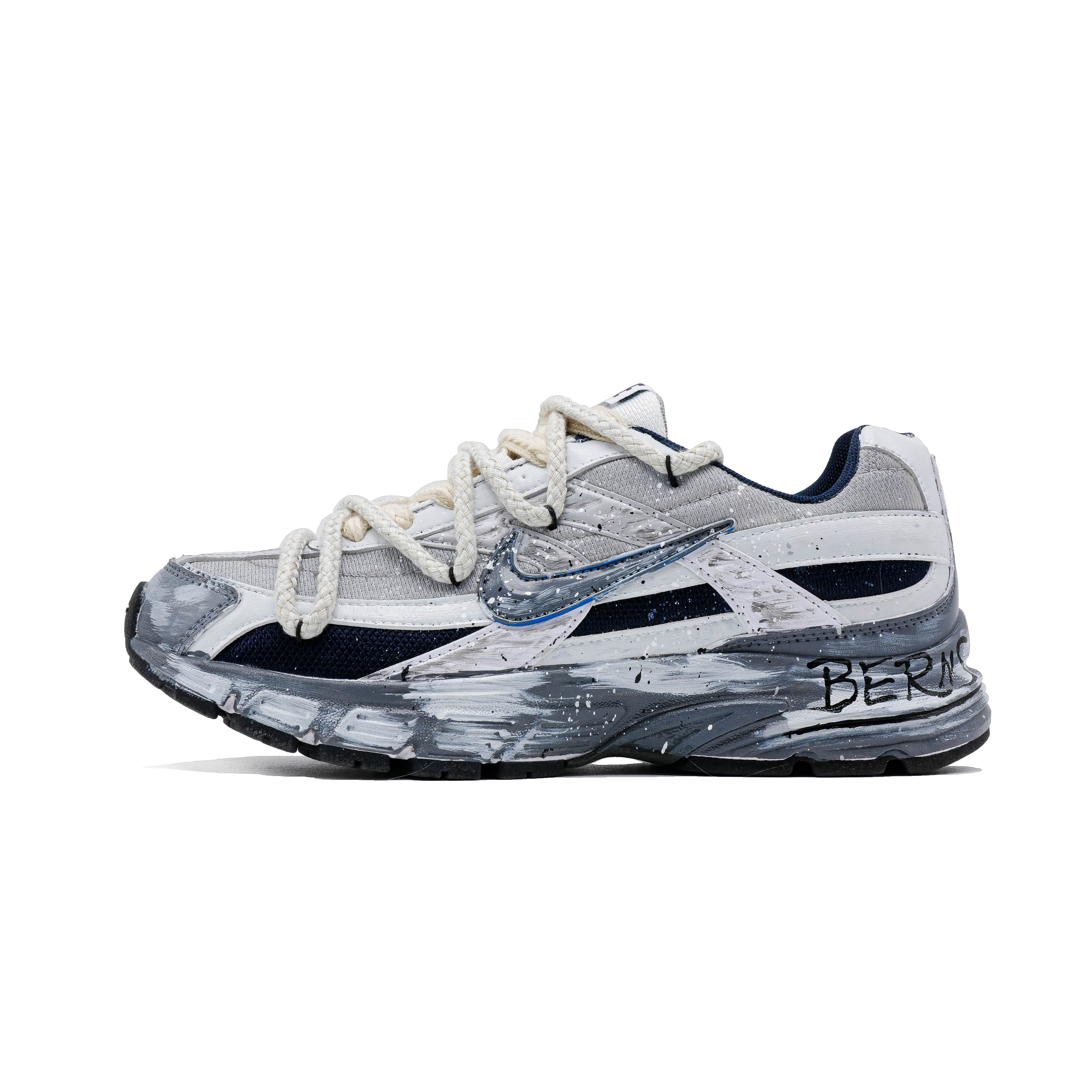 

Кроссовки Initiator с низкой амортизацией, износостойкие, мужские, светло-серые Nike, Light Gray