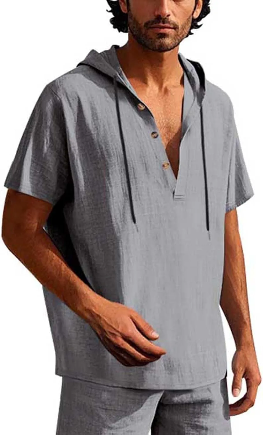 

Мужская короткая толстовка с капюшоном Casual Athletic