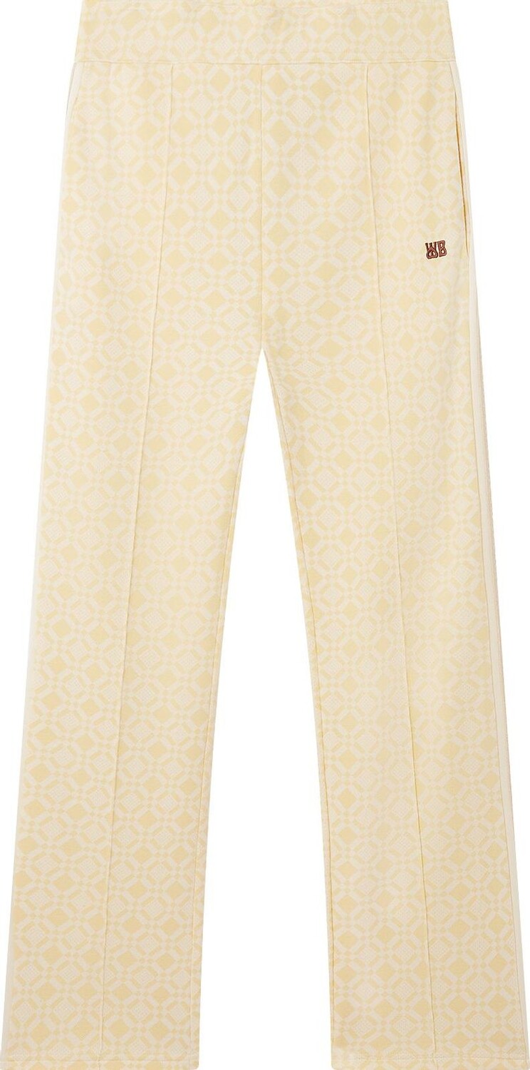 

Брюки Wales Bonner Jersey Jacquard Shine Track Pants 'Yellow', желтый