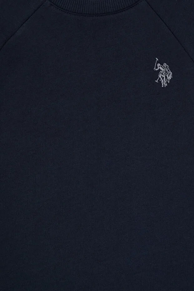 Детские свитшот для мальчиков с круглым вырезом U.S. Polo Assn., Light Navy Blue — фото 3