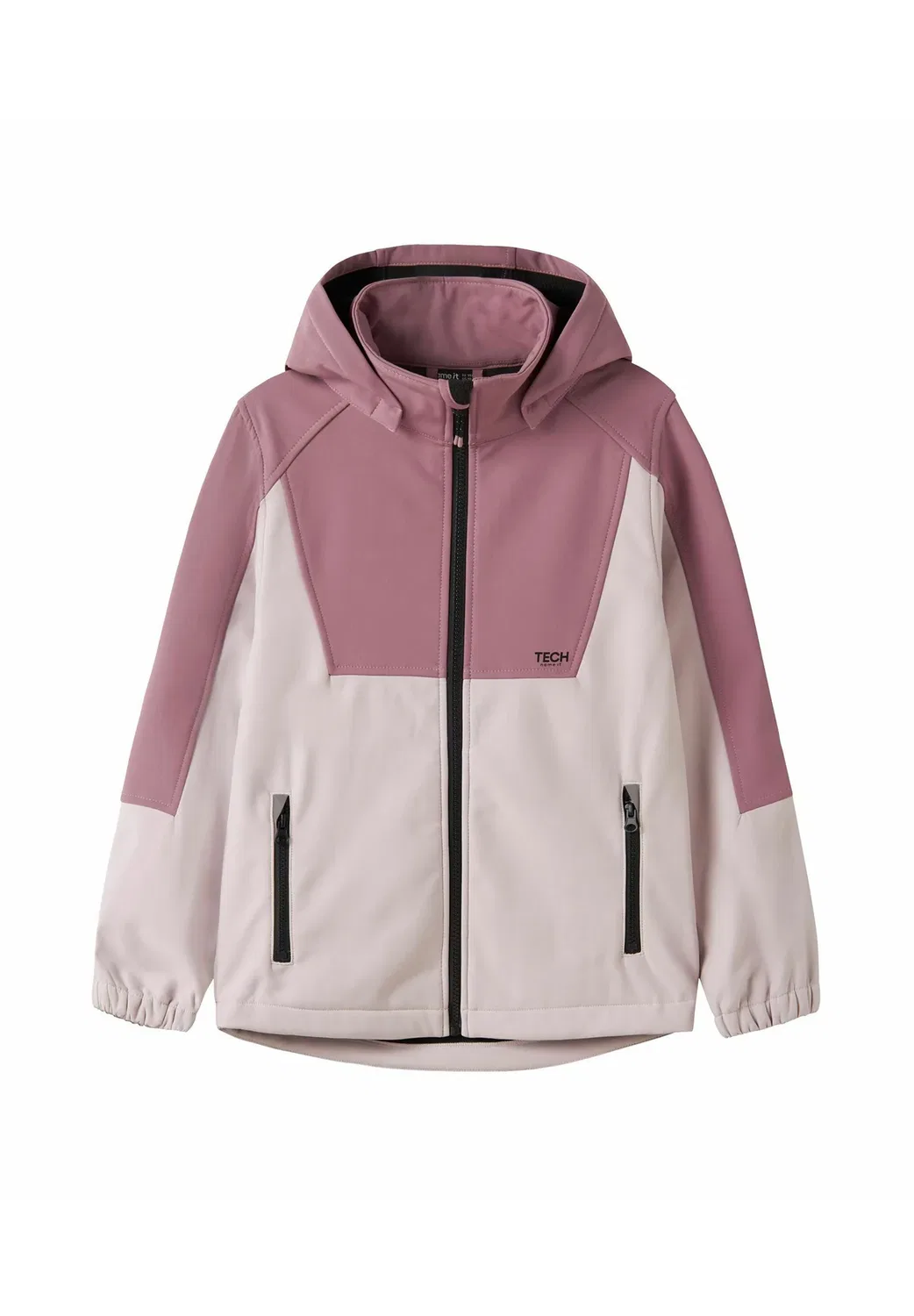 Куртка-Софтшелл Nknalfa08 block fo1 унисекс - куртка-софтшелл Name It, Wistful Mauve — фото 3