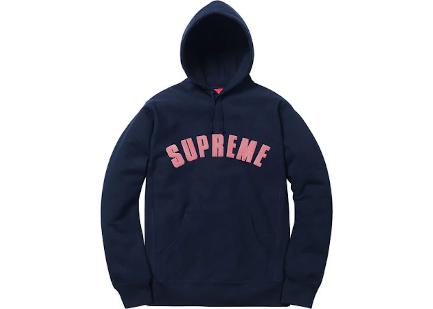 Мужской худи с принтом Supreme Chenille Arc Logo, Navy