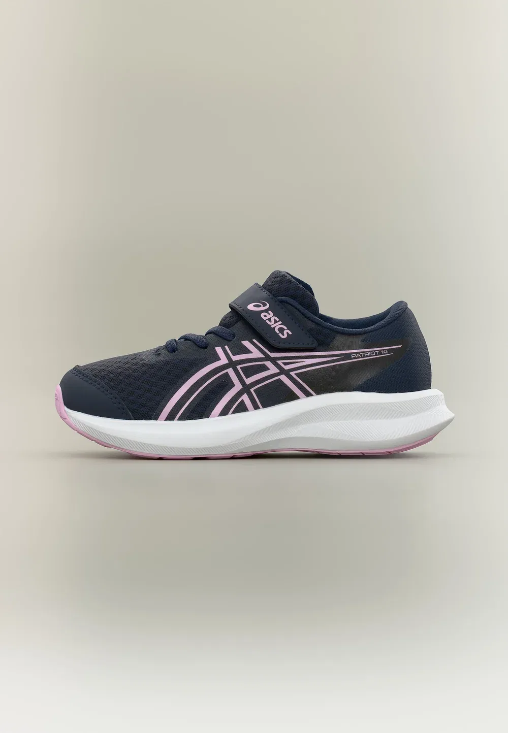 Кроссовки Patriot 14 унисекс для бега по улицам Asics, Midnight/Hazy Lilac
