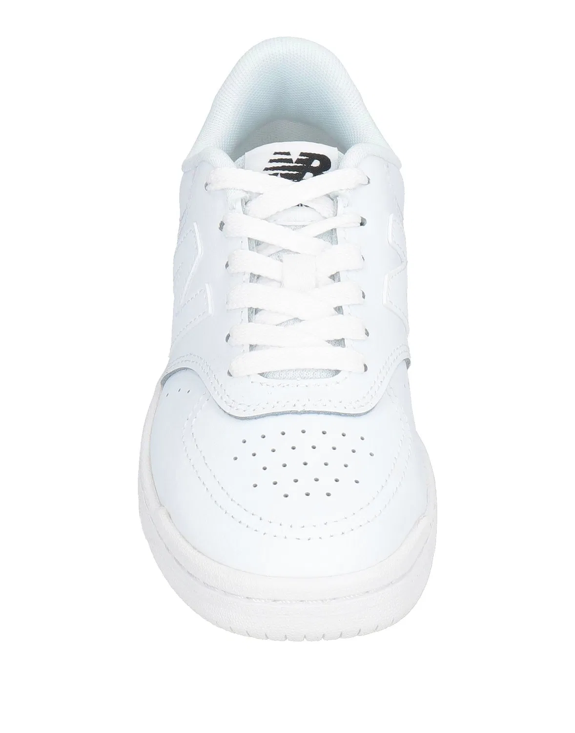Детские кроссовки для мальчиков кожаные New Balance, белый — фото 4