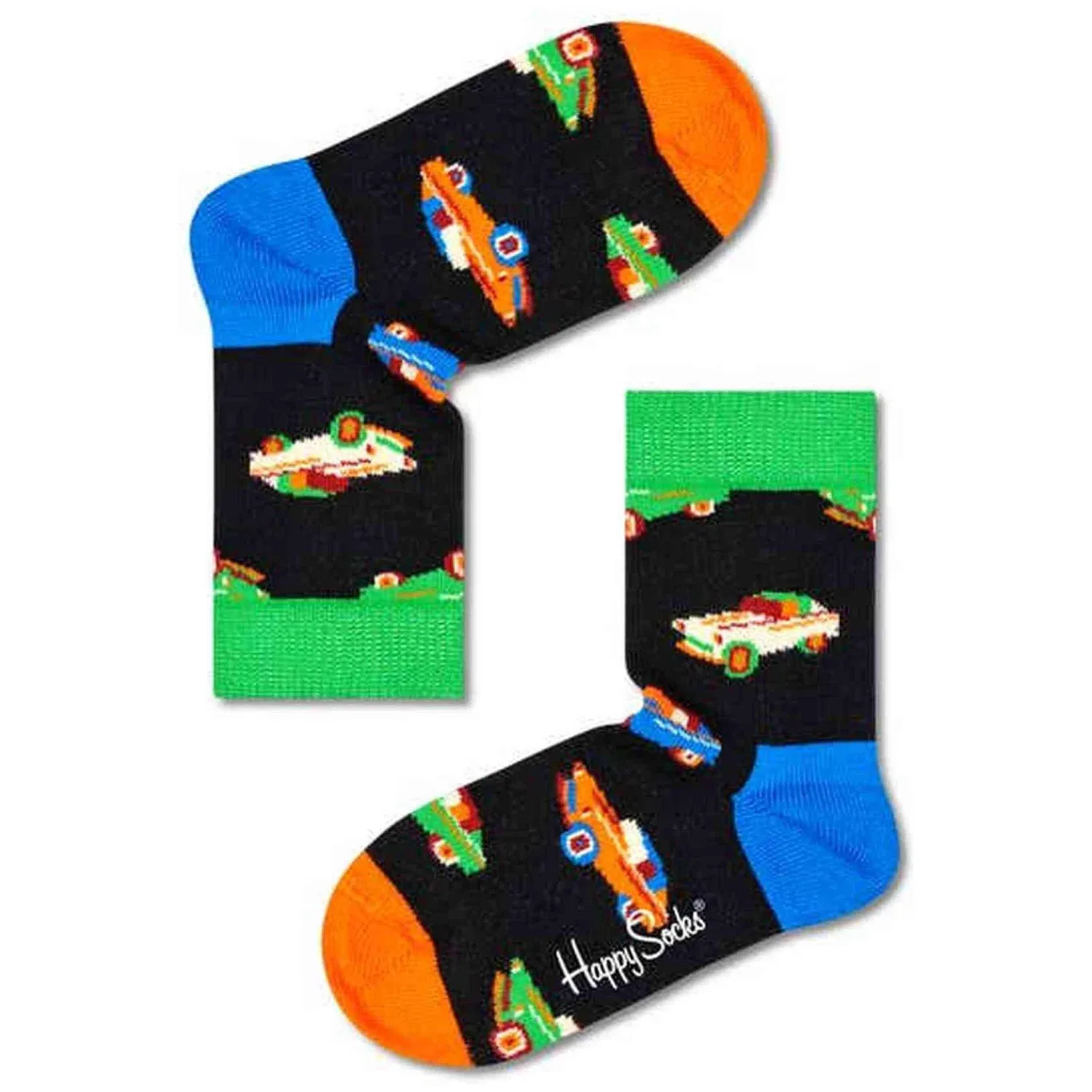 Детские носки для мальчиков KCAR01-9300 Happy Socks, Schwarz — фото 2