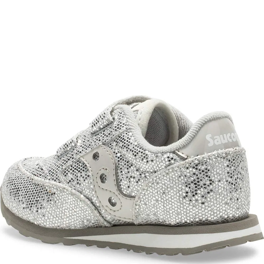 Детские кроссовки с липучкой Jazz Original Saucony, Silver — фото 3