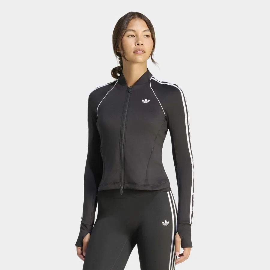 Женская куртка с длинным рукавом Originals Sport Superstar adidas, Черный