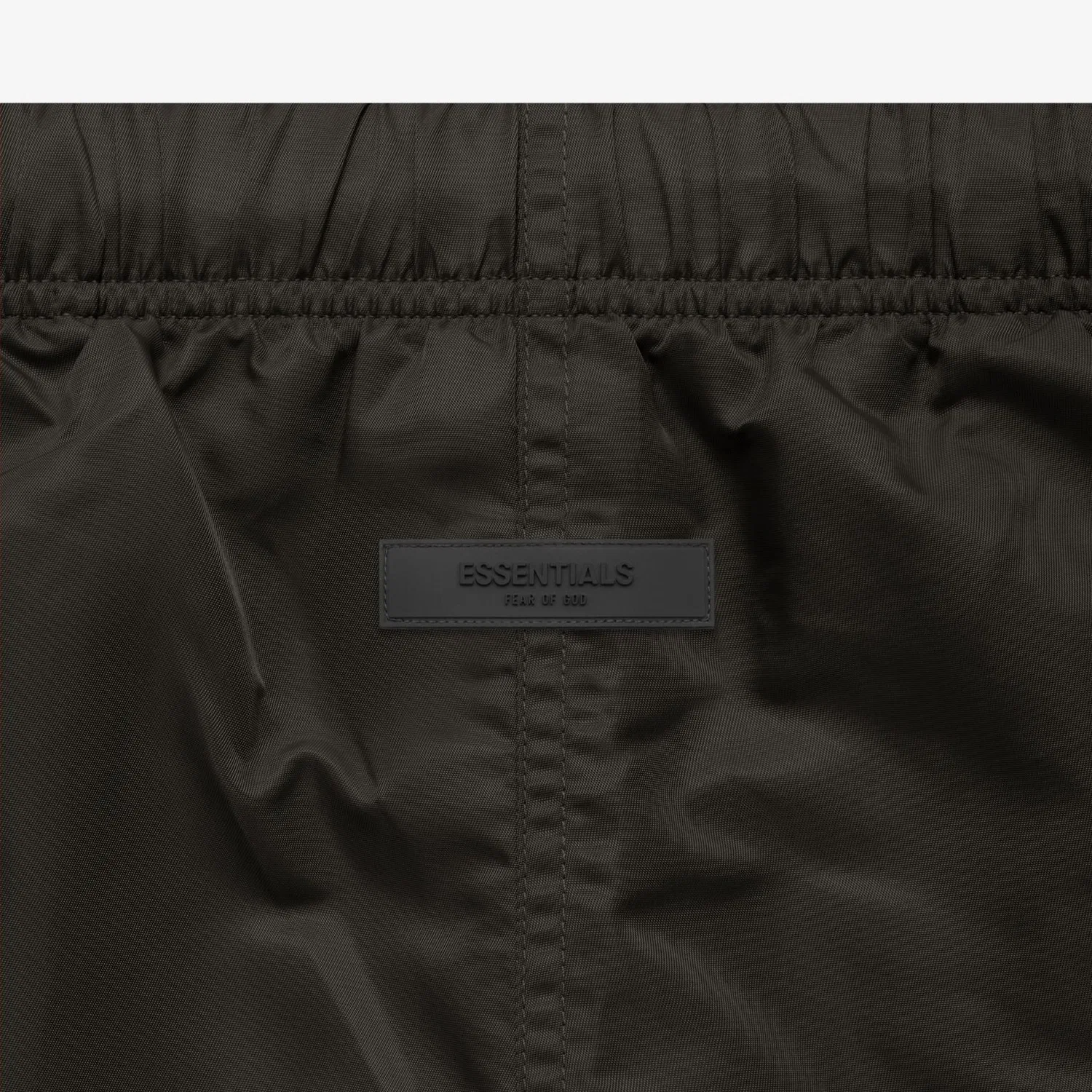 Детские шорты в стиле афлу Fear Of God Essentials, Gray Black — фото 4