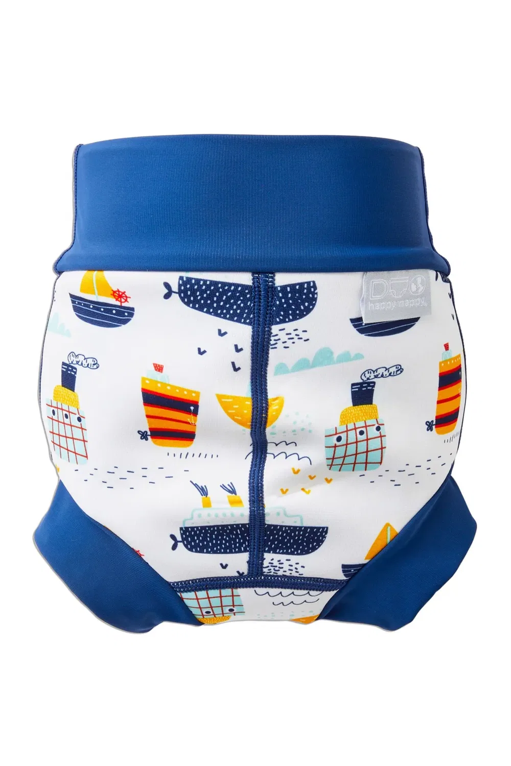 Многоразовый плавательный подгузник Happy Nappy Duo Tug Boats Splash About, Multi — фото 4