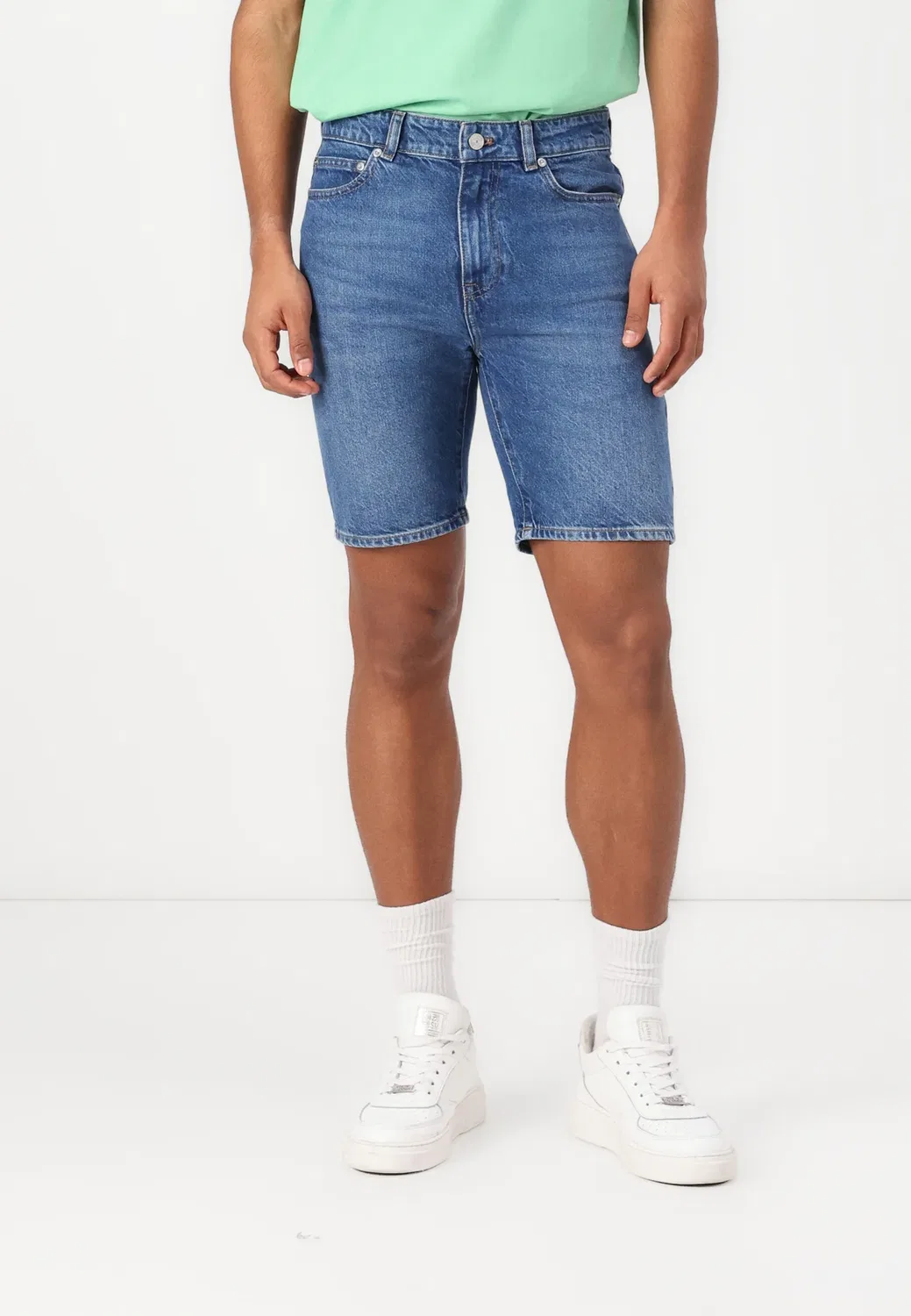 Джинсовые шорты Lacoste, Washed Deep Medium