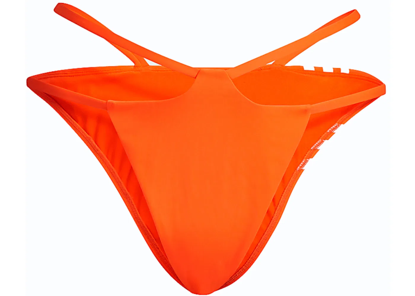 Женские плавки бикини без рукавов Ivy Park Bikini Bottom (Plus Size) Adidas, Solar Orange — фото 2