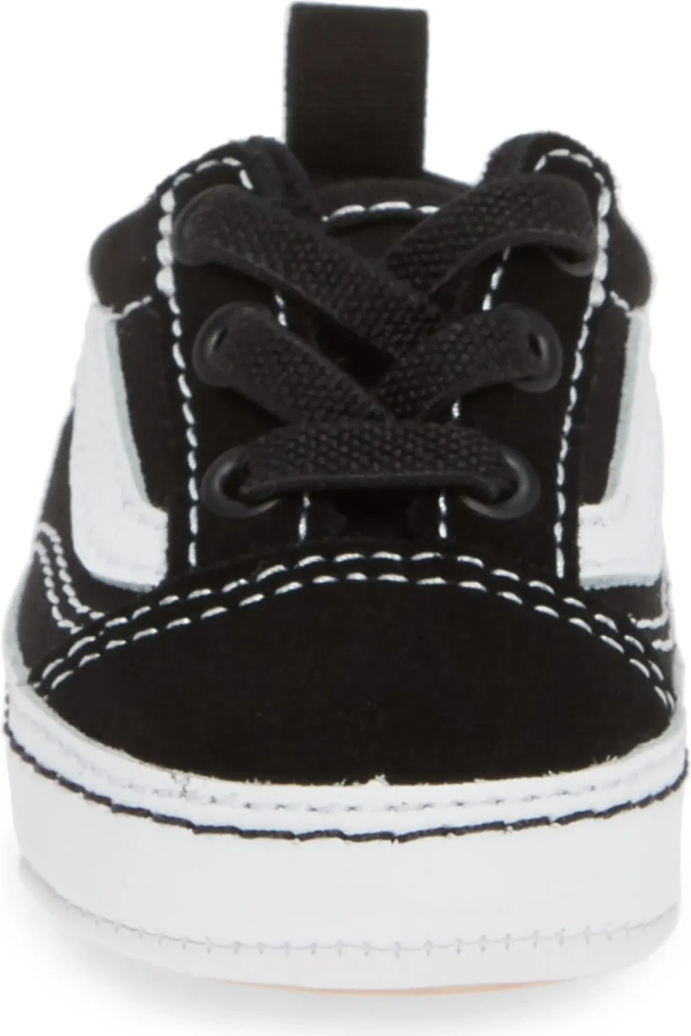 Детские кеды классические Old Skool Vans, Black True White — фото 4