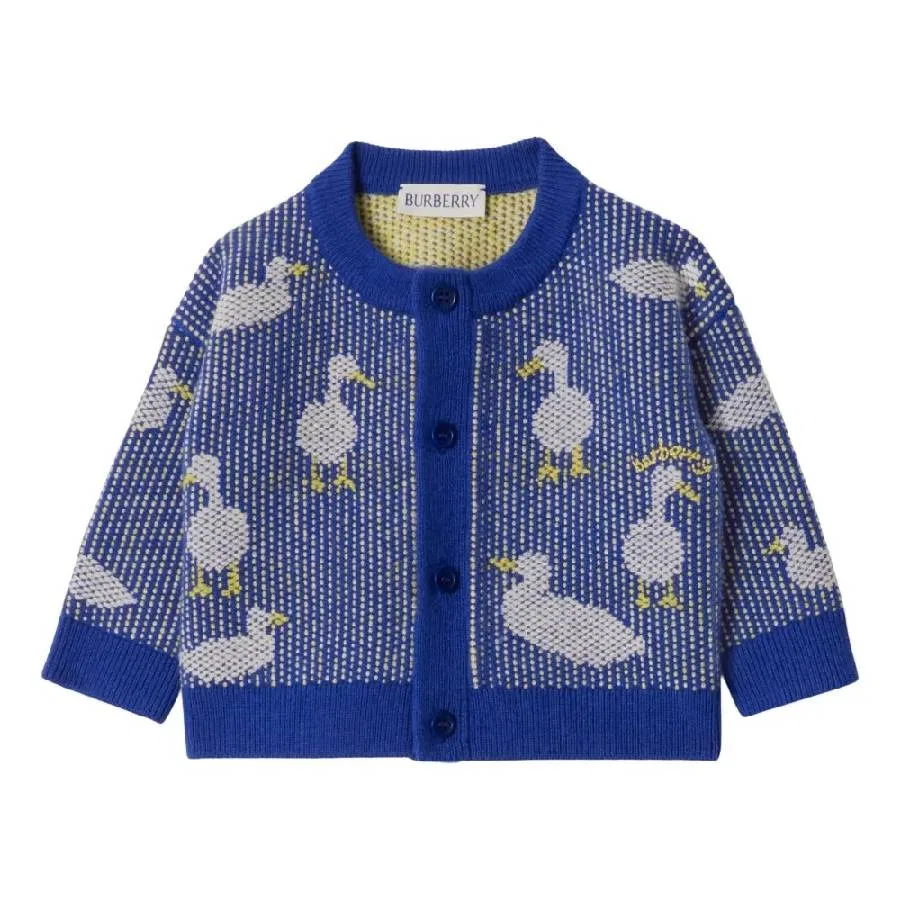 Комплект из двух предметов с принтом Kids All Over Duck Print Burberry, Knight Ip Pattern — фото 2