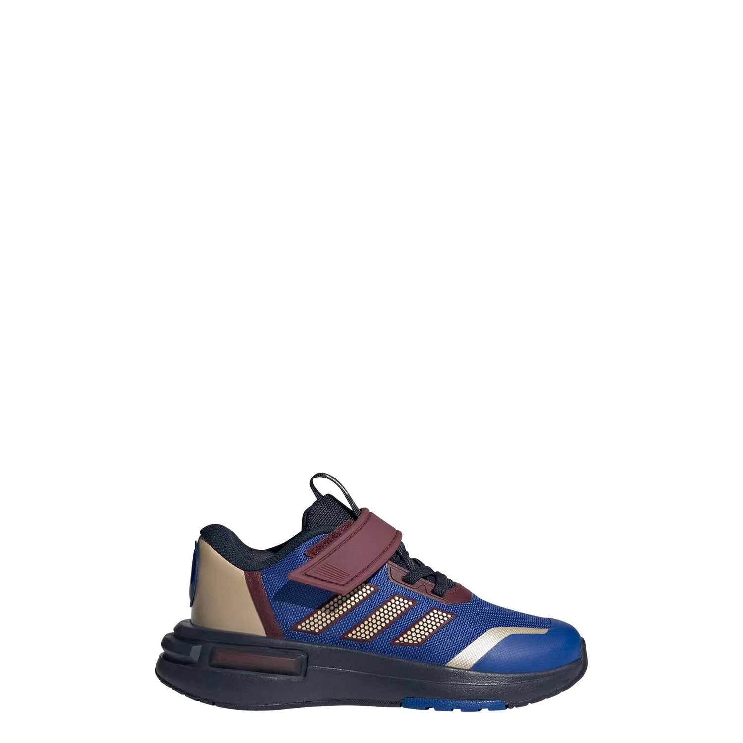 Детские кроссовки с принтом Marvel's Captain Marvel Racer Adidas, Konigsblau Rot Petrolblau