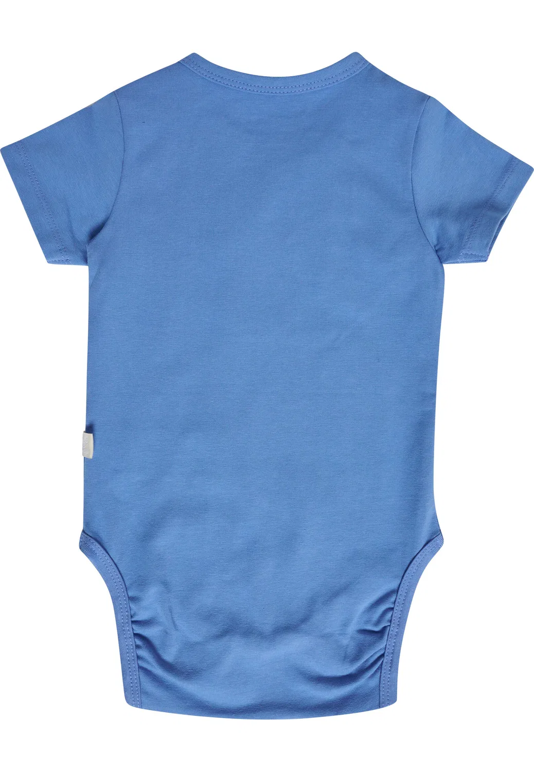 Детский боди-комбинезон с коротким рукавом Hmlgladsome Hummel, Cloudy Blue Lagoon Blue Light Blue — фото 2