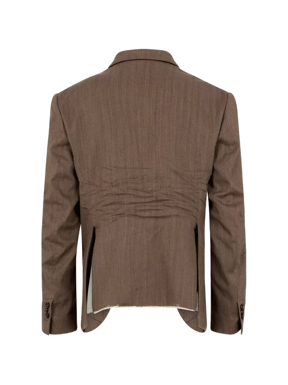 Пиджак Tweed2 Osaka с жатым эффектом DSQUARED2, коричневый — фото 2