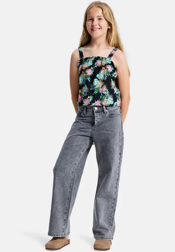 Блуза Roxy Tropical Träger, черный
