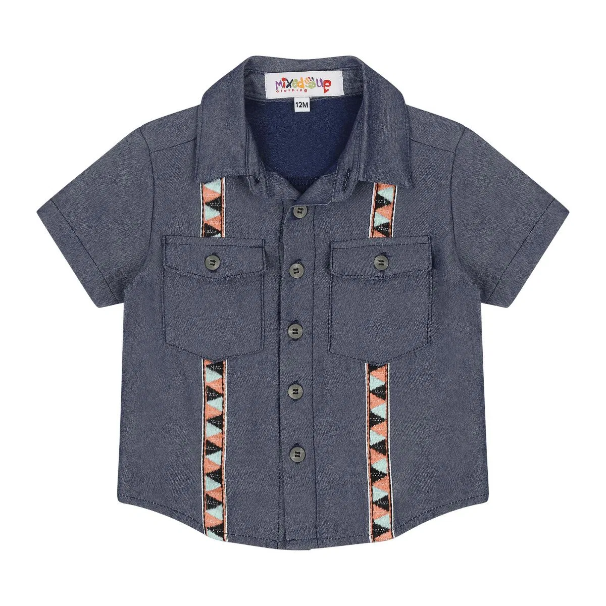 Детское рубашка-поло с коротким рукавом Mixed Up Clothing, Dark Blue
